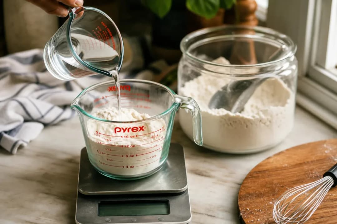 Editorial photo: How to Make Lump-Free Sauces with Cold-Water Slurry (tips tricks tip) — realistic home-kitchen scene with visible tools and ingredients in natu