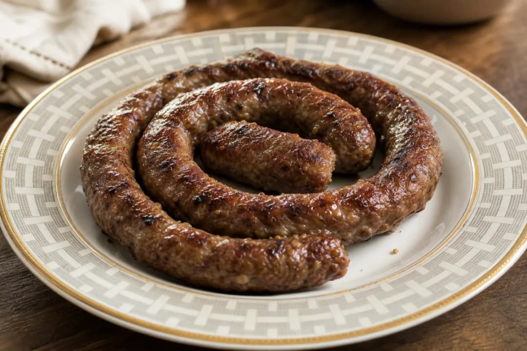 Authentic South African Boerewors with Spiced Pork and Beef