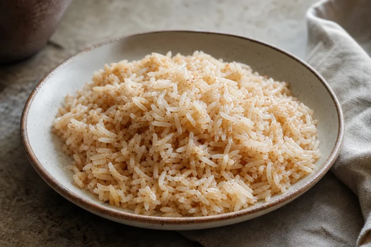 Colombian Arroz con Coco with Sweet Coconut Rice and Spices