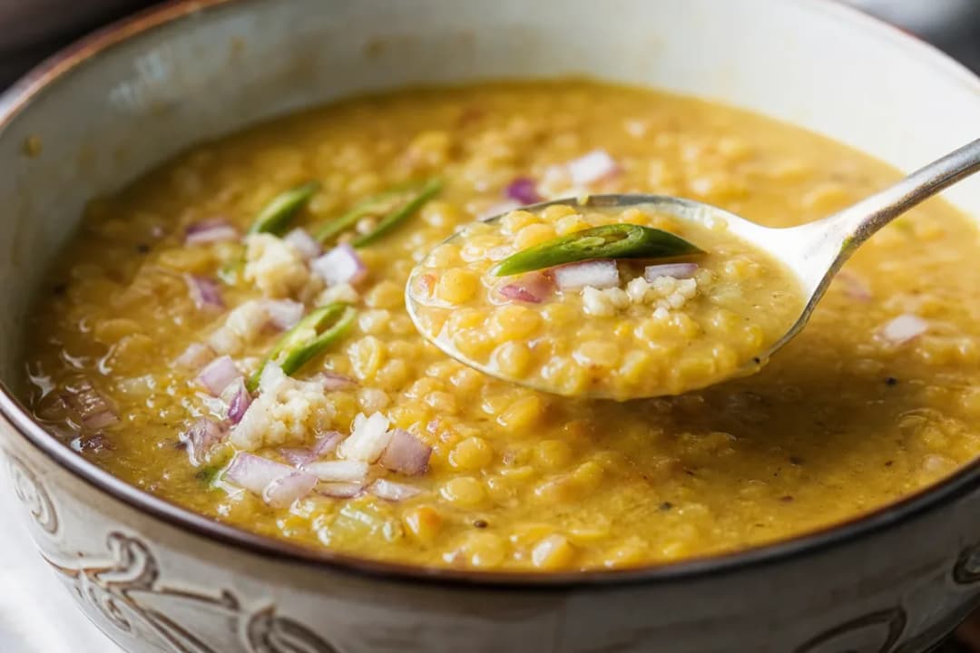 Creamy Sri Lankan Dhal Curry with Coconut Milk and Spices