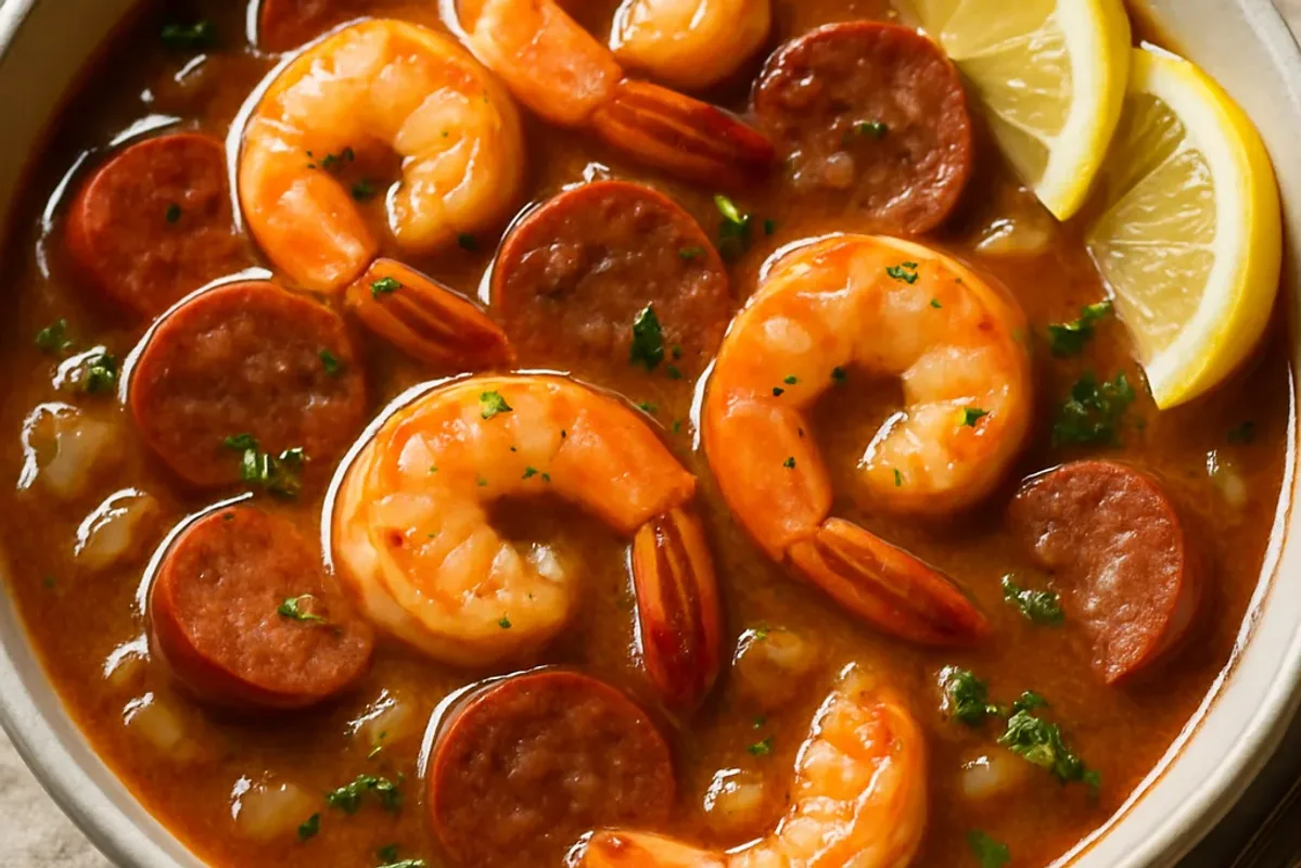 Creole Gumbo with Shrimp and Andouille Sausage vs Cajun Gumbo