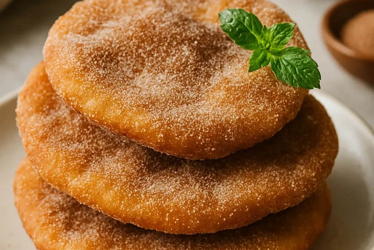 Crispy Torta Frita with Cinnamon Sugar Coating — dessert recipe, beautifully plated and ready to serve