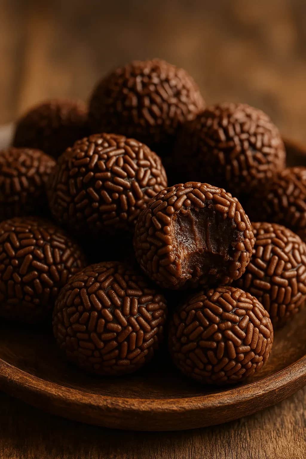 Easy Chocolate Brigadeiro Bon Bons with 3 Ingredients — dinner recipe, beautifully plated and ready to serve