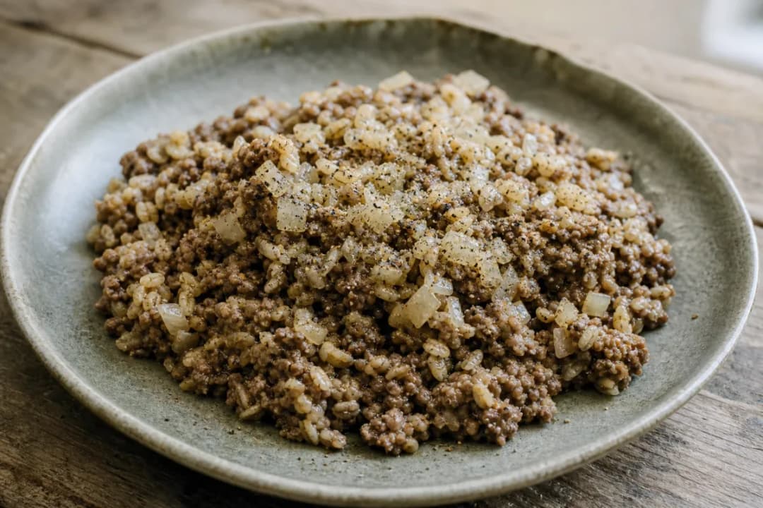 Easy Home-Style Scottish Haggis with Oats and Spices