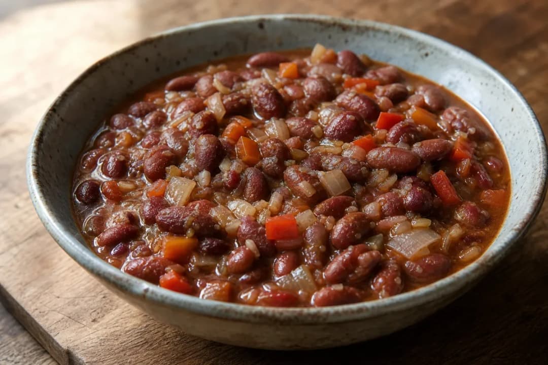 Habichuelas Guisadas – Puerto Rican Stewed Beans with Spices
