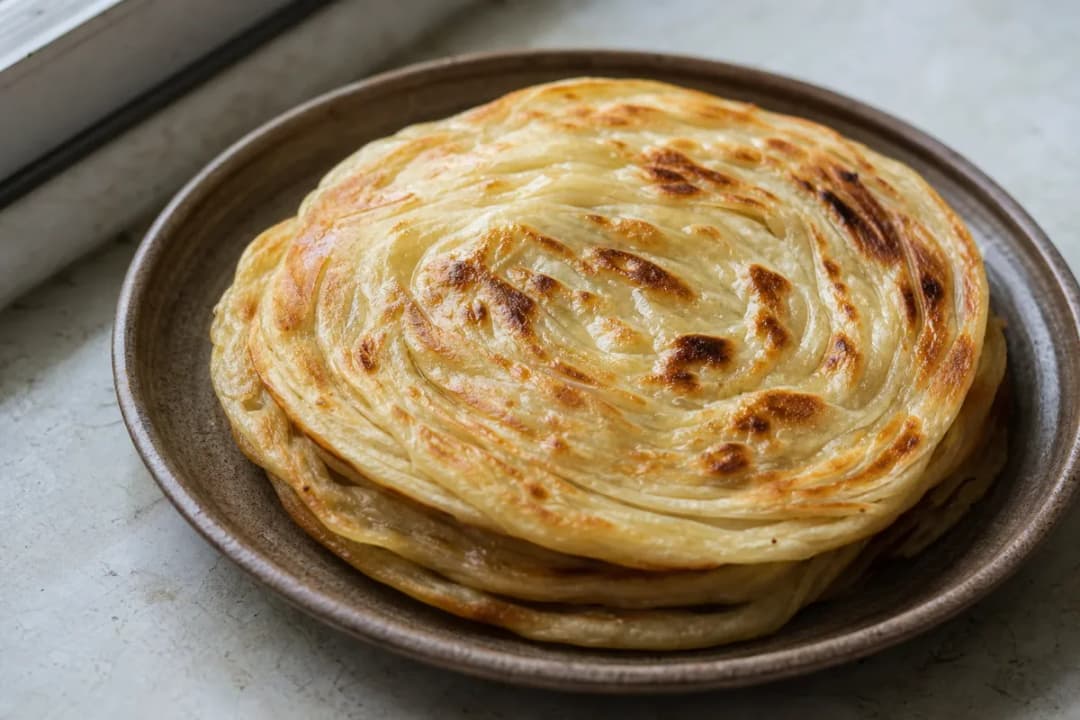 Mongolian Gambir Flatbread with Golden Crispy Layers