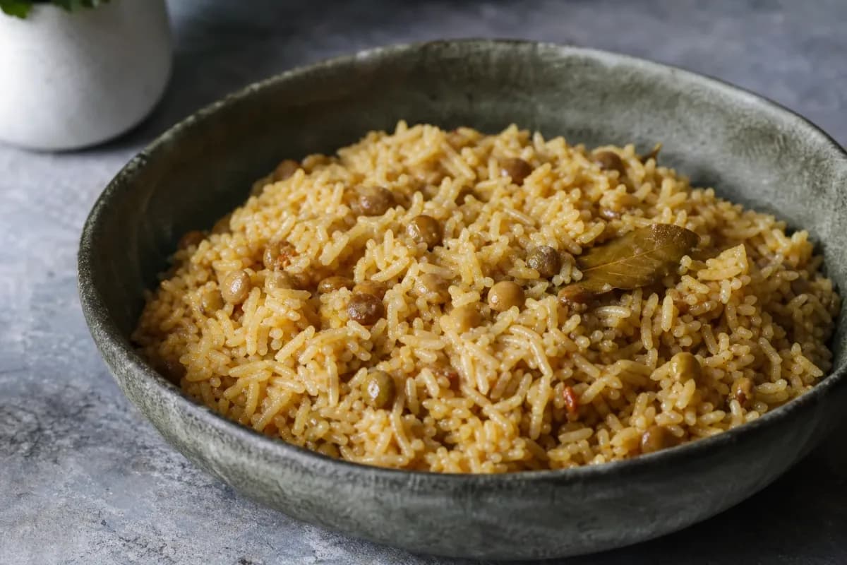 Puerto Rican Arroz con Gandules with Savory Sofrito Flavor
