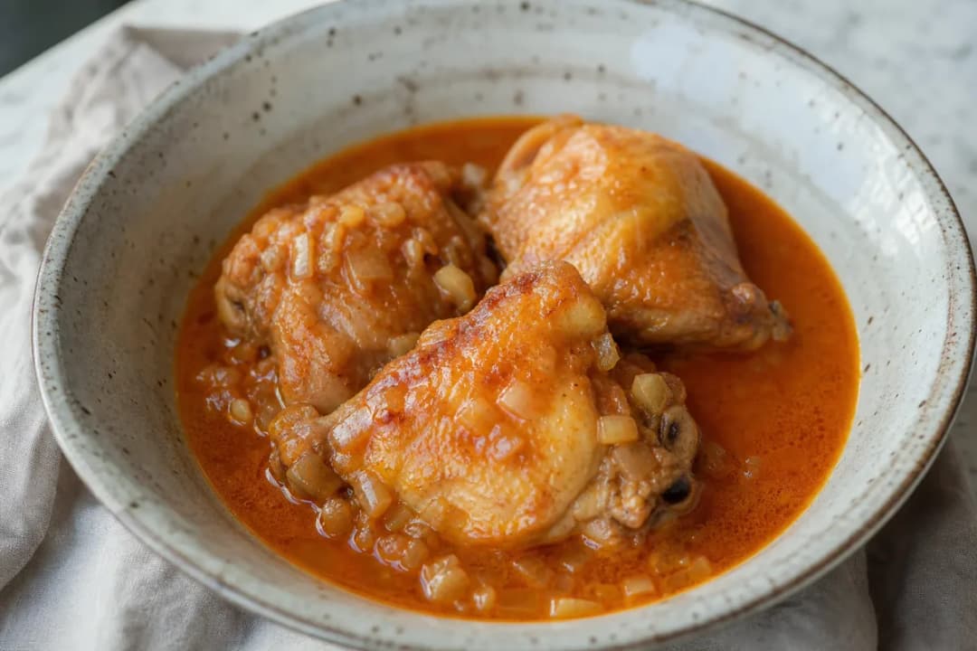 Romanian Chicken Paprikash with Creamy Paprika Sauce