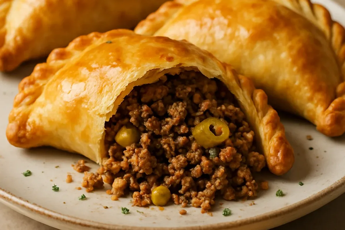 Uruguayan Beef Empanadas with Olives and Warm Spices