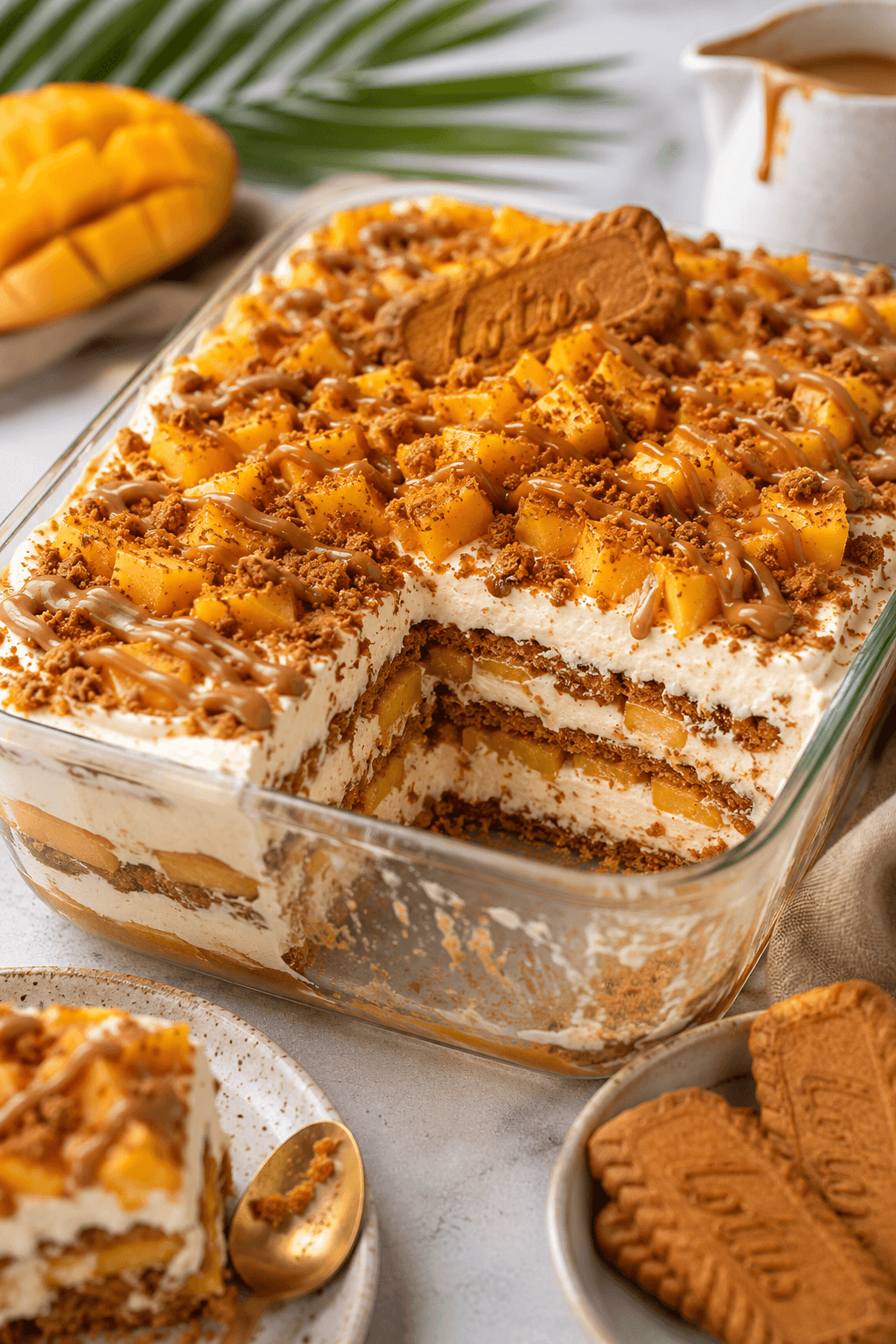 Viral Biscoff Mango Float – Filipino No-Bake Dessert