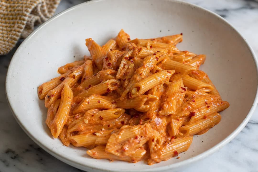 Viral Gigi Hadid Spicy Vodka Pasta with Creamy Tomato Sauce